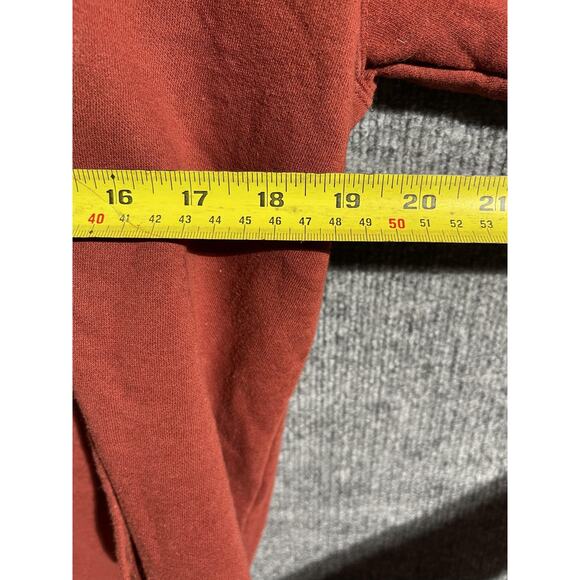 The North Face Hoodie Sweatshirt Mens Medium Red Bear Graphic Pullover Fleece - Picture 3 of 10